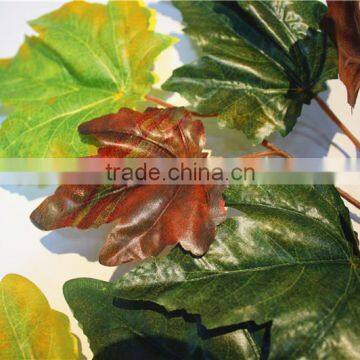 Home and outdoor garden table wedding christmas decoration 60cm or 2ft Height artificial colorfully maple leaf E06 0604