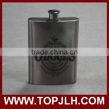 2017 Wholesale 8oz Stainless Steel Flagon