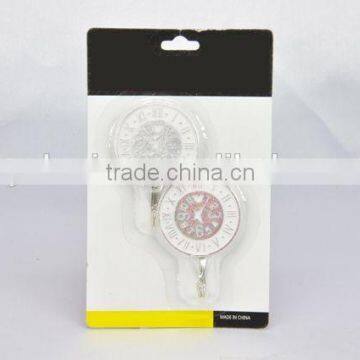 2pc New design clock shape plastic hook