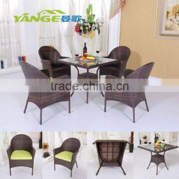 wholesale wicker table and chiars rattan garden furniture outdoor furniture