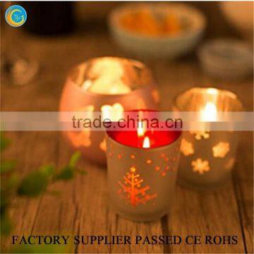 Cylinder Shape Glass Candle Jar photo-3