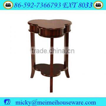 Tricyclic Wooden Drum Style Coffee Table photo-1