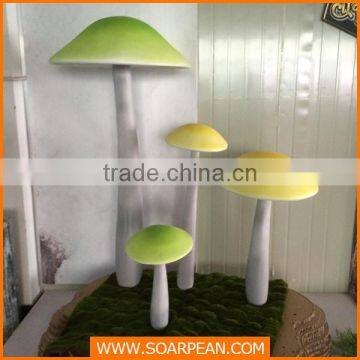 Bespoke Large Christmas Decorative Artificial Fiberglass Mushroom photo-3