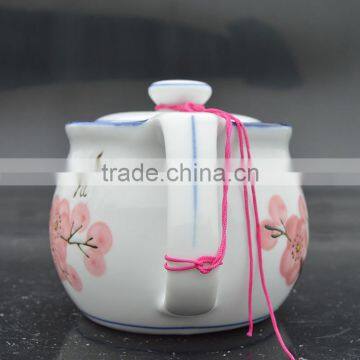 Cheap Hand Painted Porcelain Teapot Ceramic Teapot photo-2