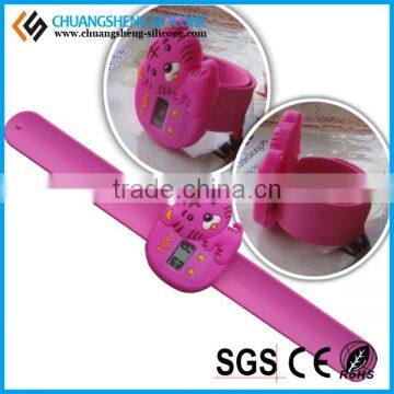 Candy Color Animal Figure Kids Wirstband Watch photo-3