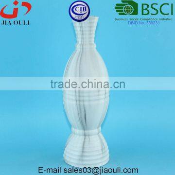 BSCI Audit Factory Marble Color Ceramic Vase for Home Decor photo-5