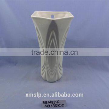 white porcelain vase