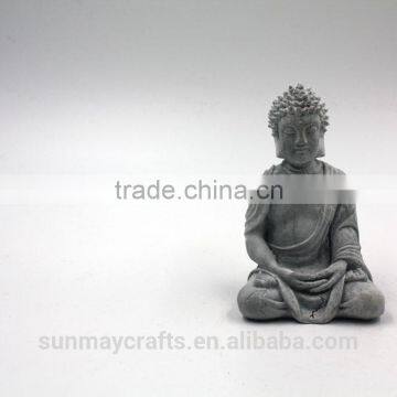 Wholesale Custom Resin White Body Buddha Statues for Sale photo-3
