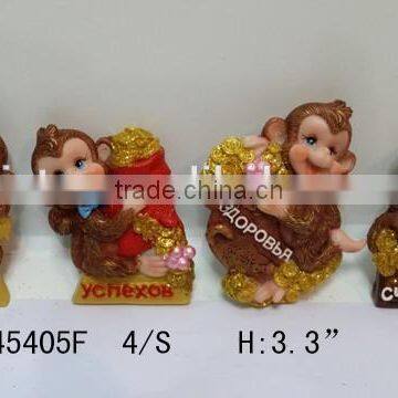 Polyresin New year souvenir 2016 monkey