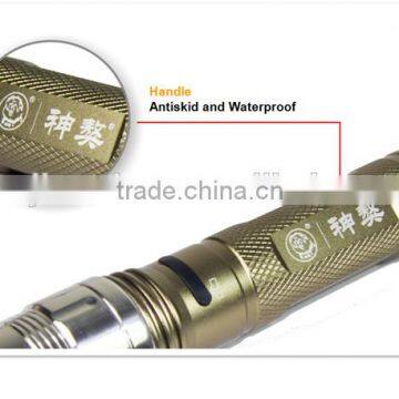 Waterproof rechargeable LED flashlight ,Tactical survival gear ,outdoor camping equipment