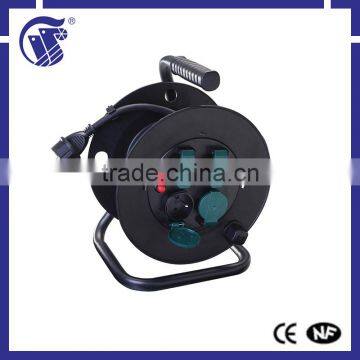 factory price european type socket cable reel with plug for industrial