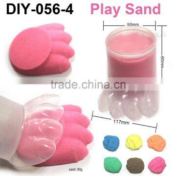 2015 Hot Selling DIY Educational Moving Magic Play Sand With Tools and Molds for Kids photo-6