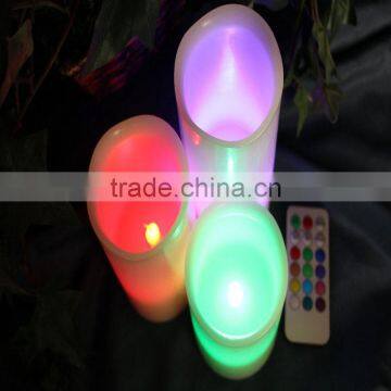 Hight Quality Multi-color Battery Operated Led Frameless Candle Light With Remote 2016 photo-6