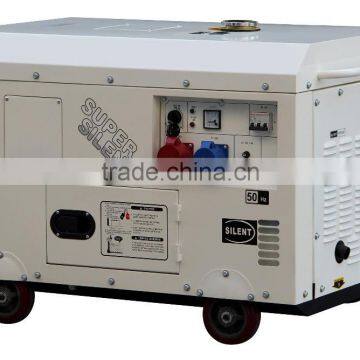 Electric Start 2 Cylider 220V380V Diesel Generators 10kw photo-2