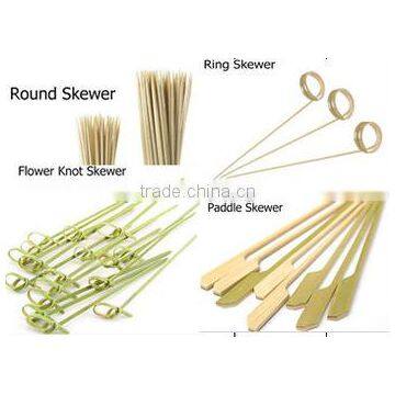 Cheap Grill Barbeque Eco-friendly Bbq Flexible Bamboo Skewers(sticks) photo-3