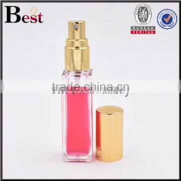 10ml Mini Spray Bottle Pocket Size Square Glass Perfume Mini Spray Bottle photo-2