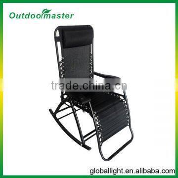 Outdoor Leisure Folding Zero Gravity Rocking Chair photo-2