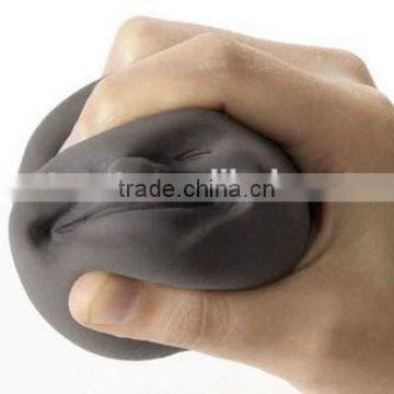 Silicone Adult Free Stress Face Ball photo-4