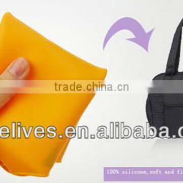 Waterproof Silicone Baby Bibs With Crumb Catcher With Animal Shape Bib photo-5