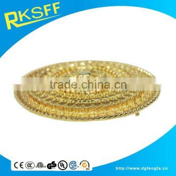 Fashionable Metal Gold Big Belt Buckle Factory Price photo-2