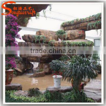 Factory Design Stylize Artificial Large River Slate Rock Stones White Rocks Landscaping photo-2