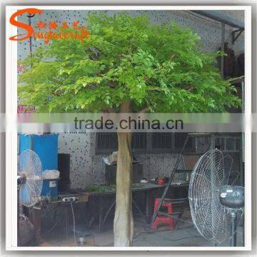 New ! Hot Sale! 10ft Yellow Artificial Tree Trunks Factory Wholesale All Kinds of Fake Decorative Tree Stump