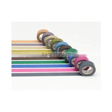 60 Degree 24mm Strong Adhesion Yellowish Indoor Painting Masking Tape photo-5