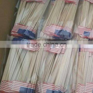 Wooden Toothpicks National Flag Sticks photo-2