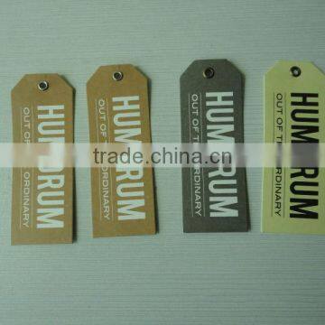 2017 China Factory Price Customized Jeans Paper Hang Tag photo-3