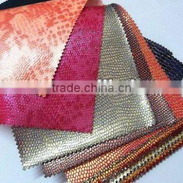 pvc artificial leather products bag material