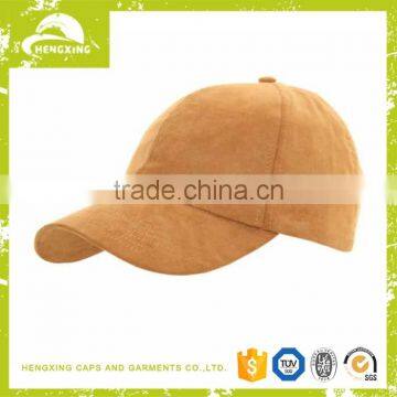 Hot selling Brand new wholesale suede baseball cap hats