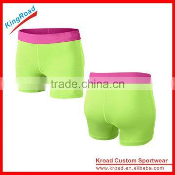 Accept sample OEM service full sublimation printed 100% polyester wholesale running tights