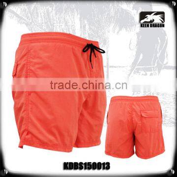 2017 Wholesale Elastic Waist Shorts for Men Swim Trunks Embroidery photo-2