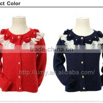 Hand Knitted Girls Cardigan photo-6