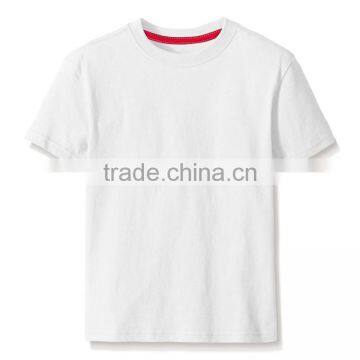 100 Cotton Bulk T-shirt Children Pima Cotton Cheap Extended t Shirt Wholesale photo-5