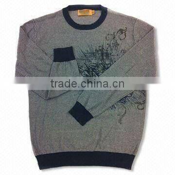 100% Cotton Men's Casual Pullover, casual pullover,casual pullover for men