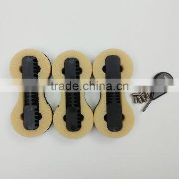 Plastic Surfing Fin Plug Black 9 Degree Surf Board Fin Box in Surfing With Fin Key photo-3