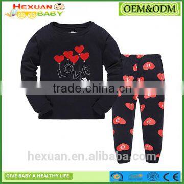 new style fashion kids cotton pajama sets Customized childrens sleepwear 29