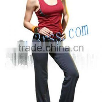 High quality top branded sexy ladies elegant yoga wear