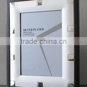 High Quanlity Assorted Design Silver Plated Metal Photo Frame Trophy for Wooden Base photo-2