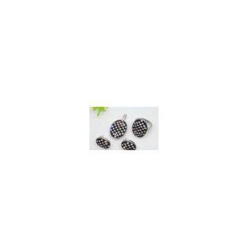 Rhinestone jewelry sets