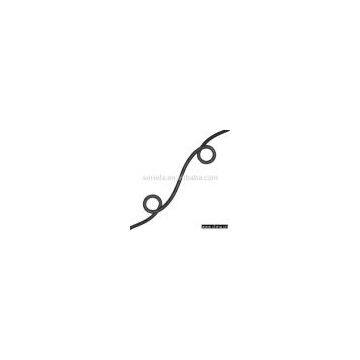 wrought iron baluster