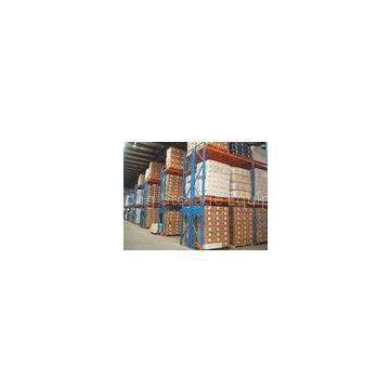 Adjustable Storage Shelving , Galvanized Narrow Aisle Pallet Racking