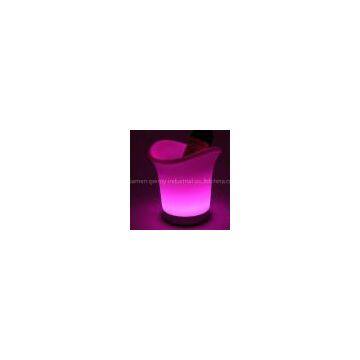 Colorful LED Plastic Ice Bucket