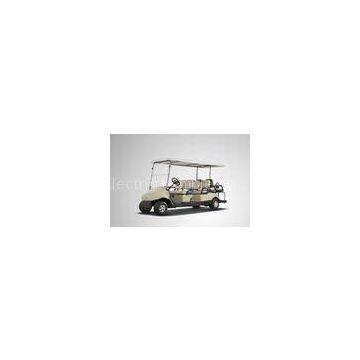 UV Proof 6 Passenger Electric Car , Club Car Street Legal Golf Carts