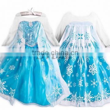 Frozen girls dress Frozen Elsa dress Girls weding Party dress Frozen fancy dress cosplay