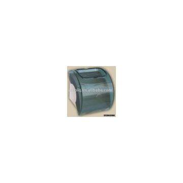 Clamshell Plastic paper holder w dish