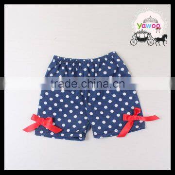 2016 New Designs Elastic Waist Red Stripe Baby Girls Shorts 4th of July Icing Shorts Kids Independence Day Wear photo-4