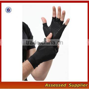 FXS093/ Custom hot selling copper compression arthritis gloves