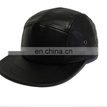 Western Popular Black Leather Hat